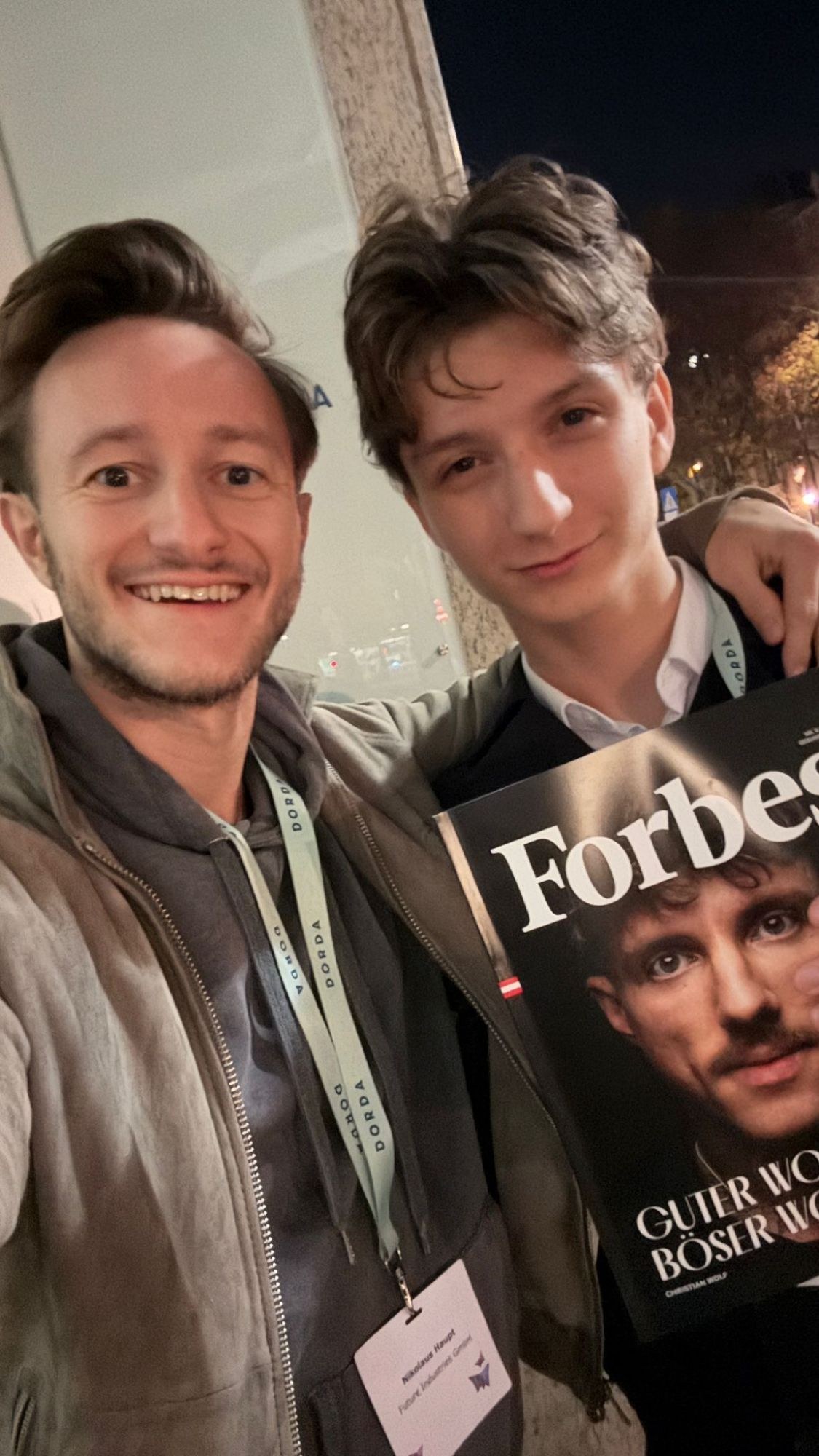 Niko und Hannes, das Team hinter HappyPay